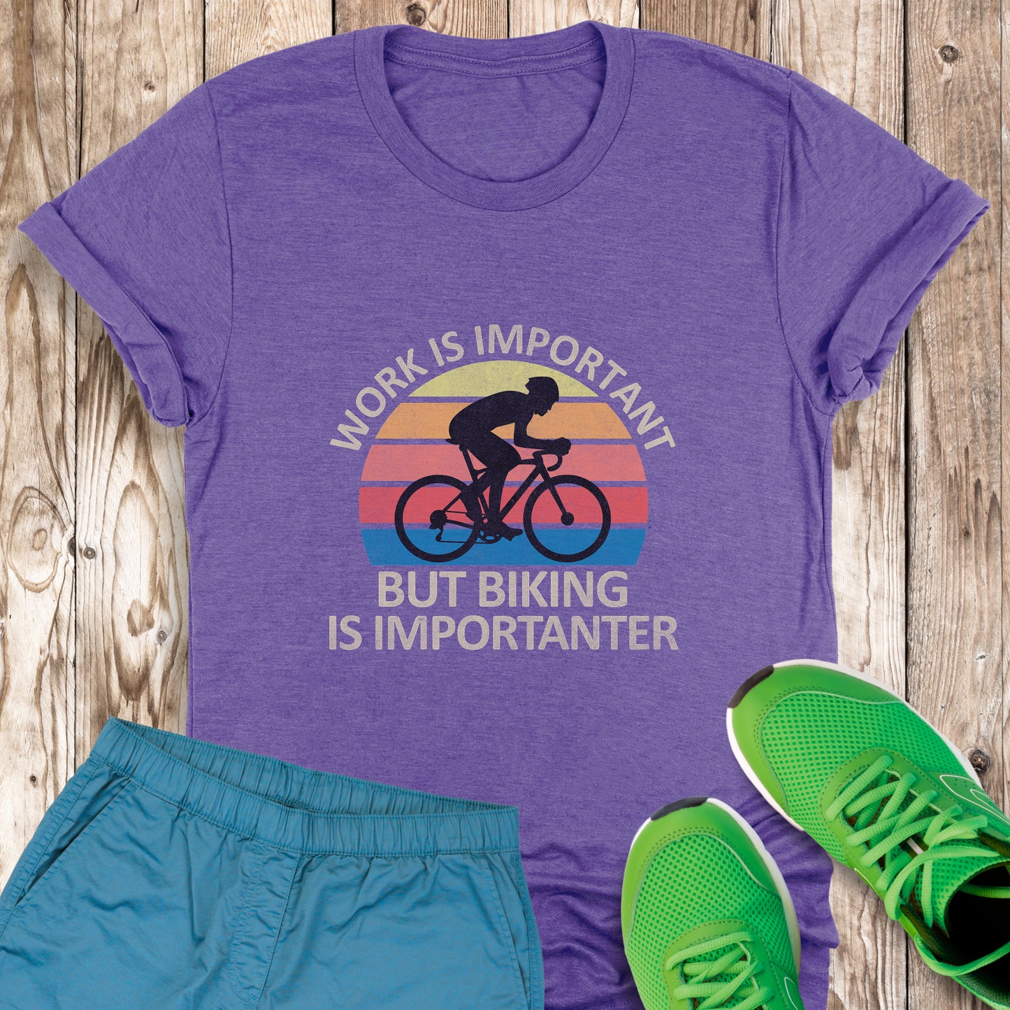 Biking Importanter Tee