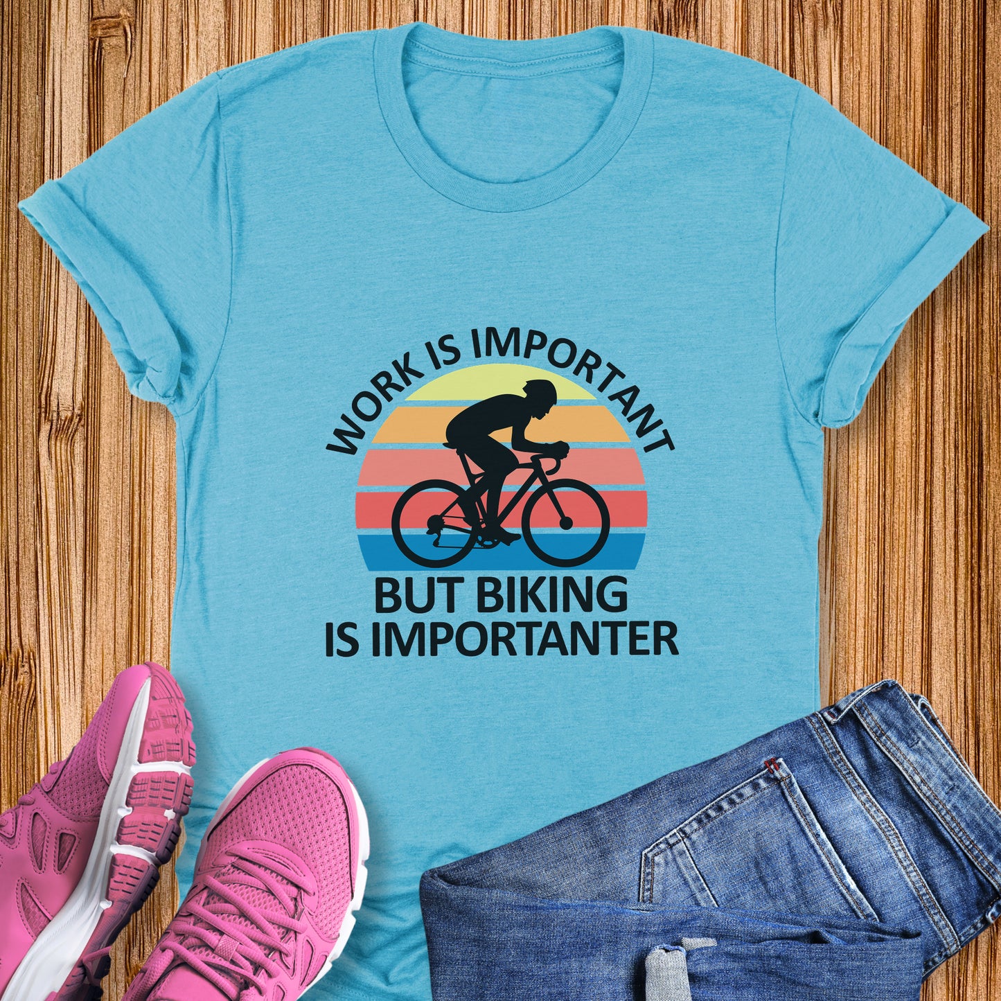 Biking Importanter Tee