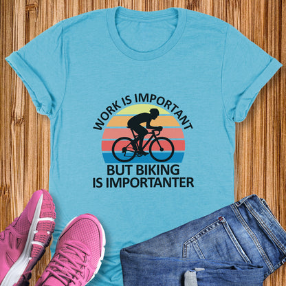 Biking Importanter Tee