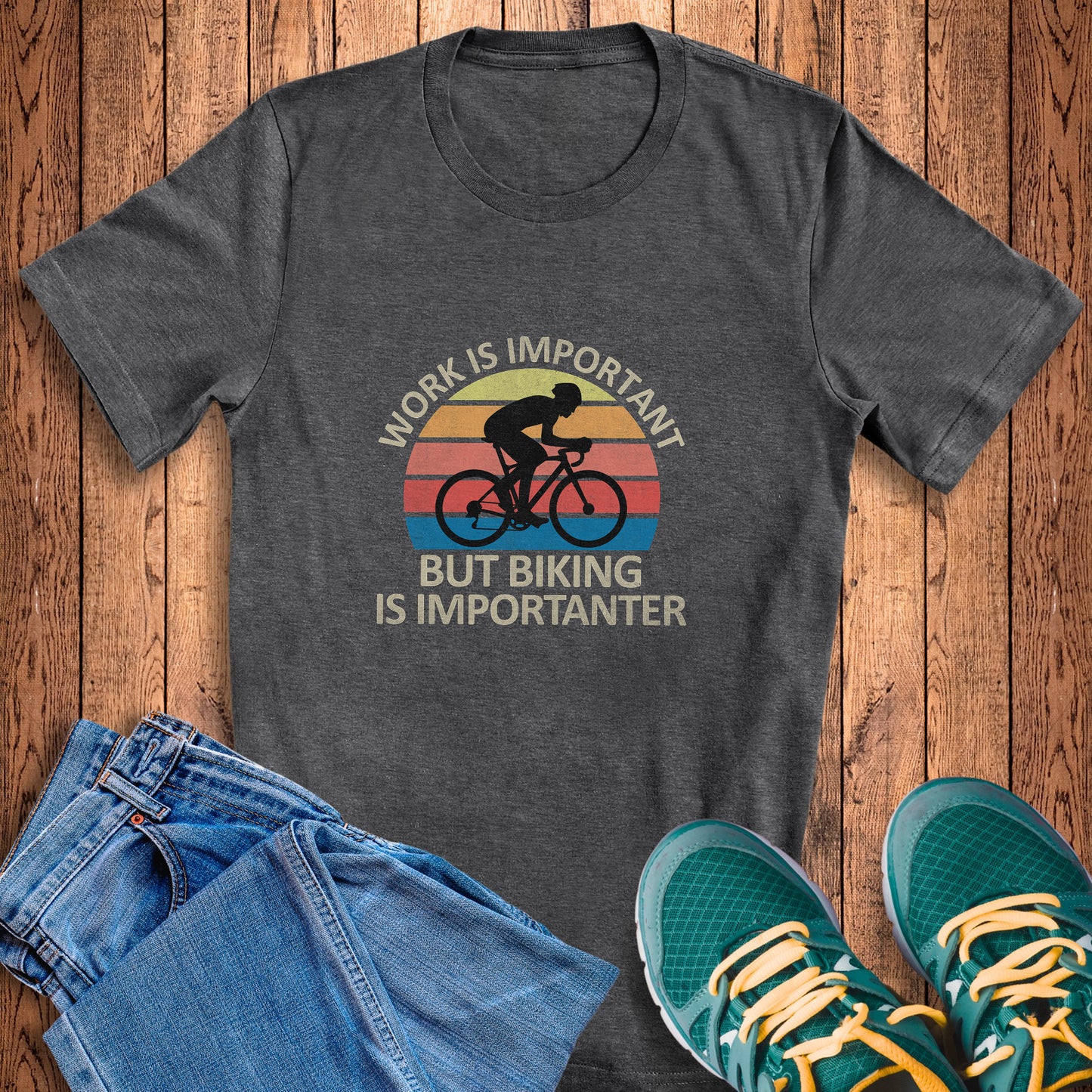Biking Importanter Tee