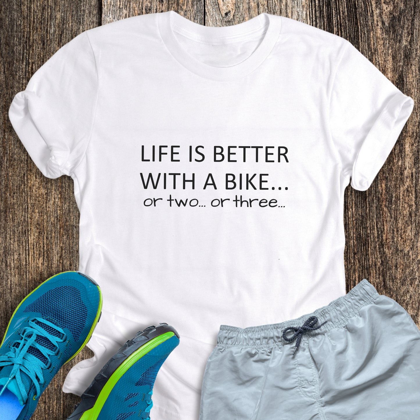 Bike Or 2 Or 3 Tee