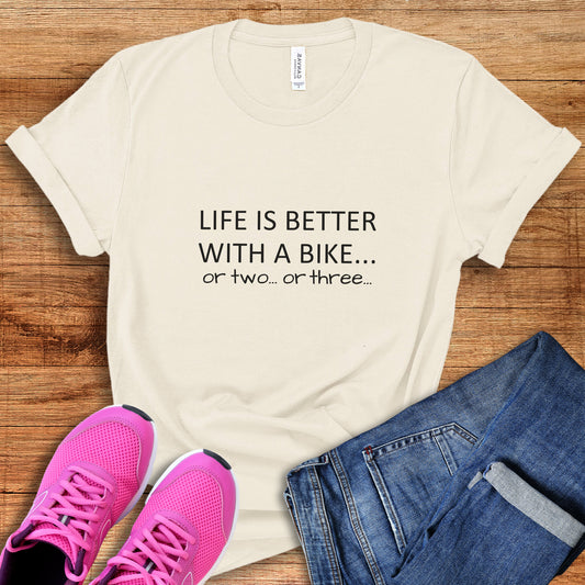 Bike Or 2 Or 3 Tee