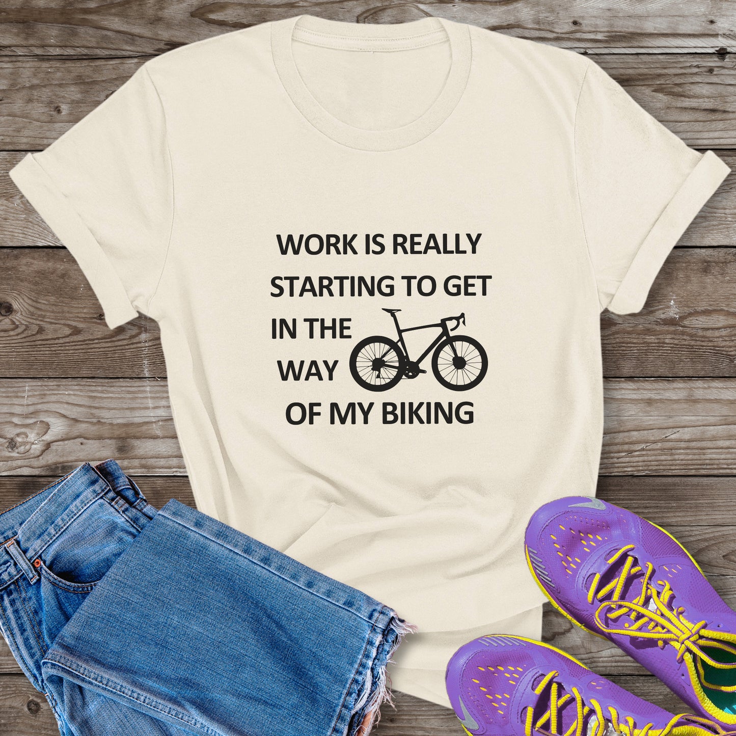 Work In The Way Road Tee