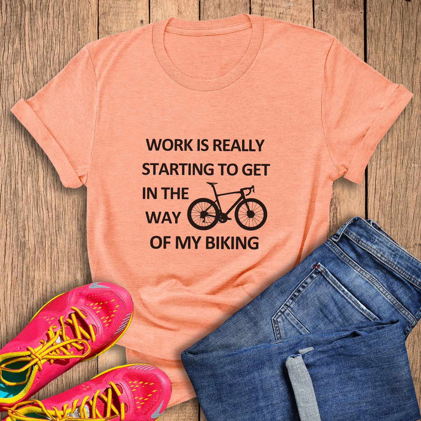 Work In The Way Road Tee