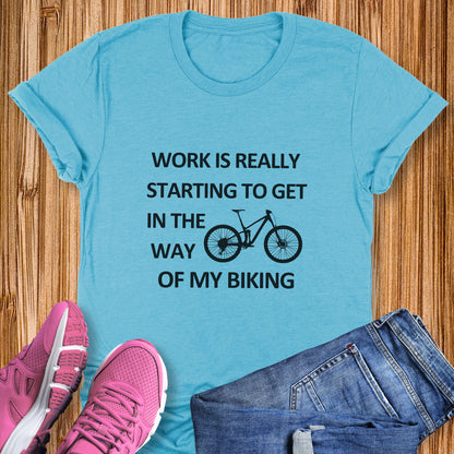 Work In The Way MTB Tee