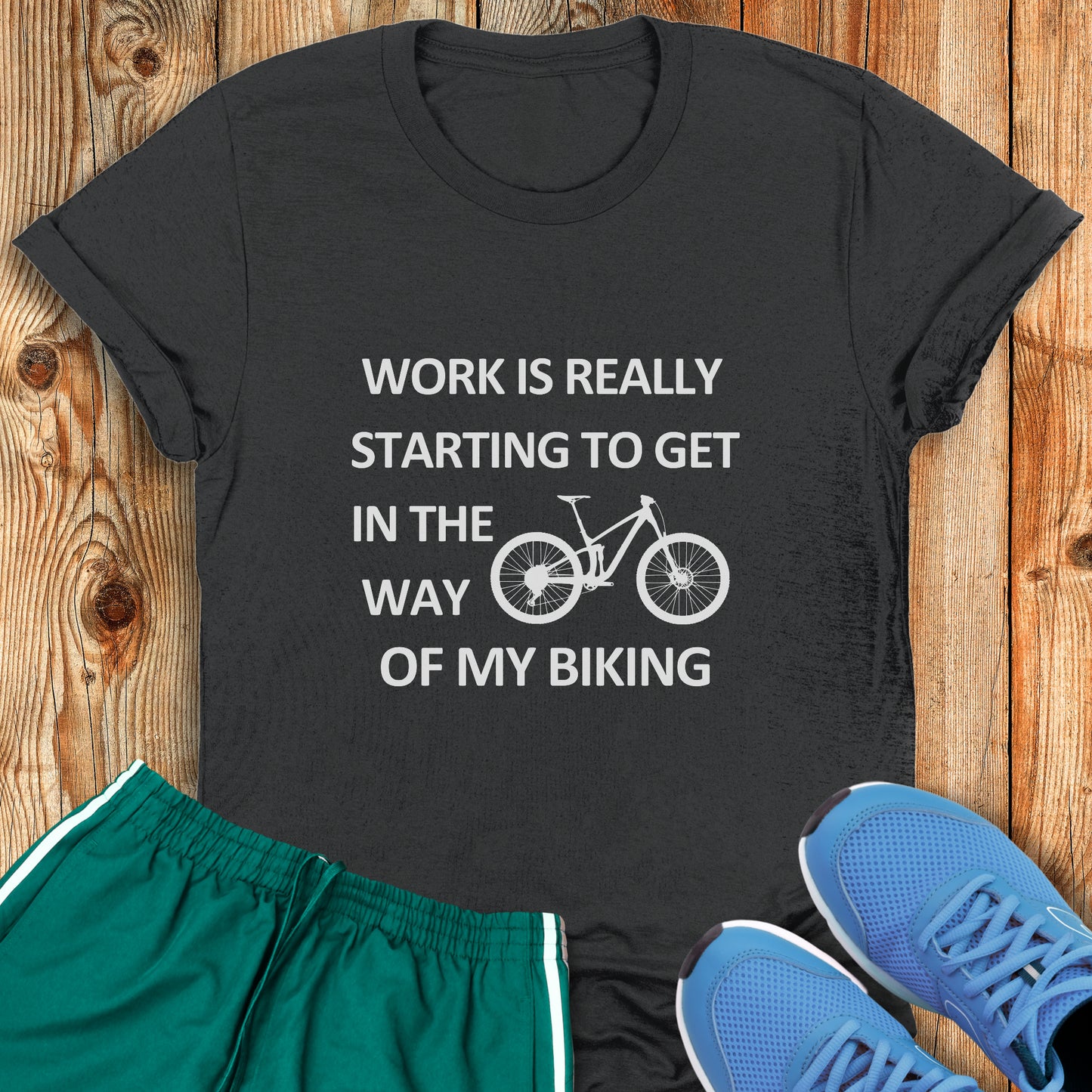 Work In The Way MTB Tee