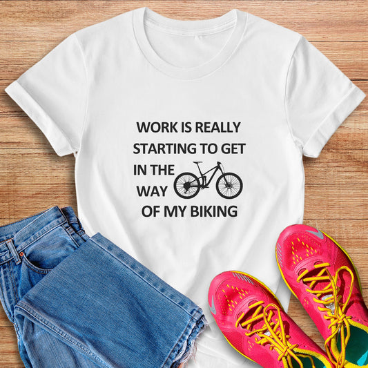 Work In The Way MTB Tee