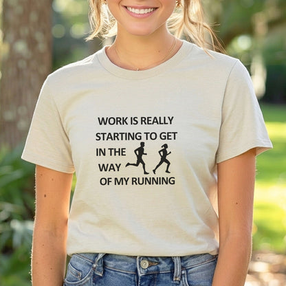 Work In Way Running Tee