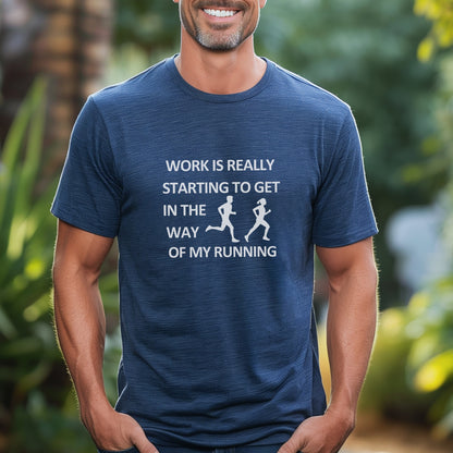 Work In Way Running Tee