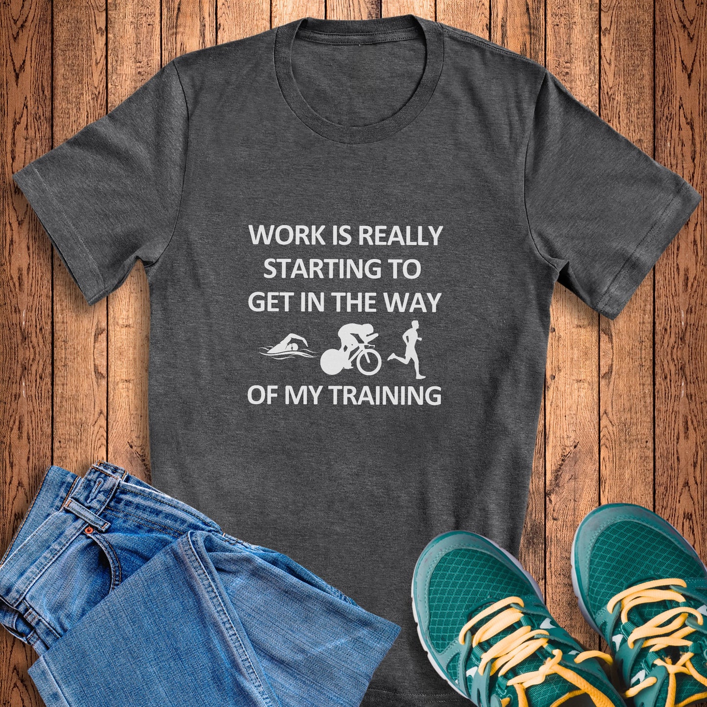 Work In The Way TRI Tee