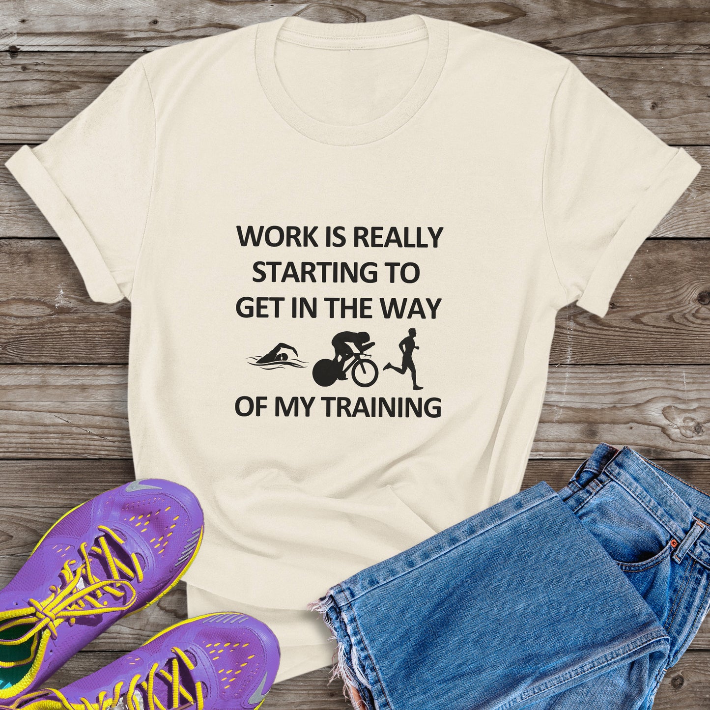 Work In The Way TRI Tee