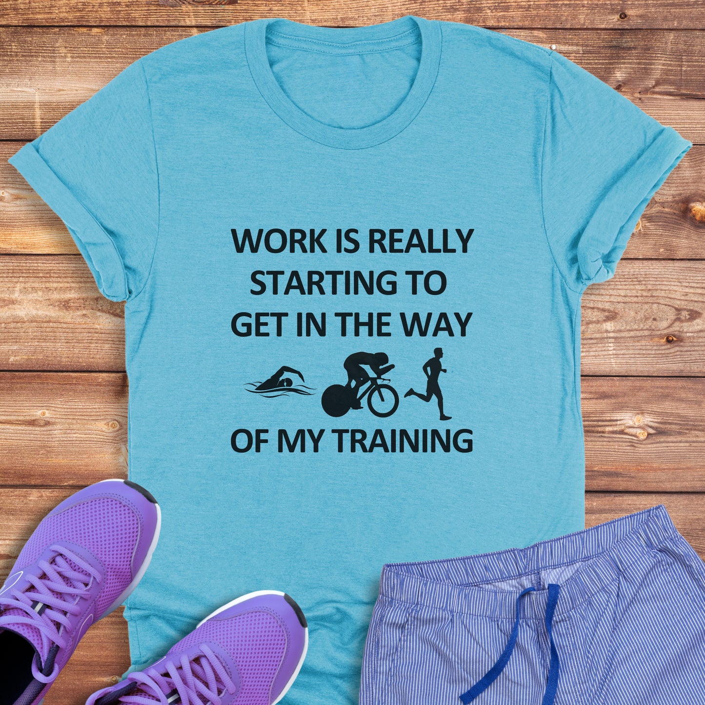 Work In The Way TRI Tee