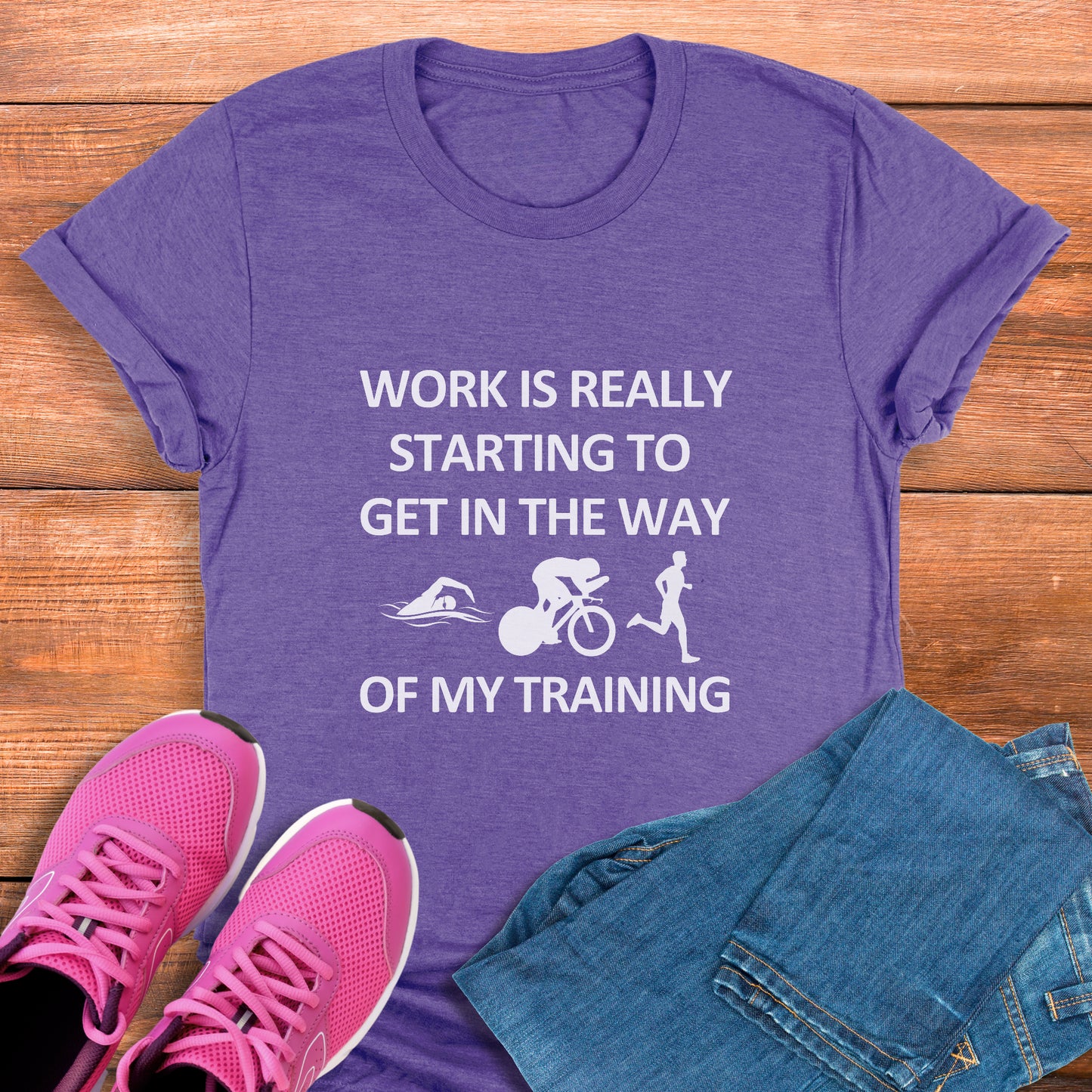 Work In The Way TRI Tee