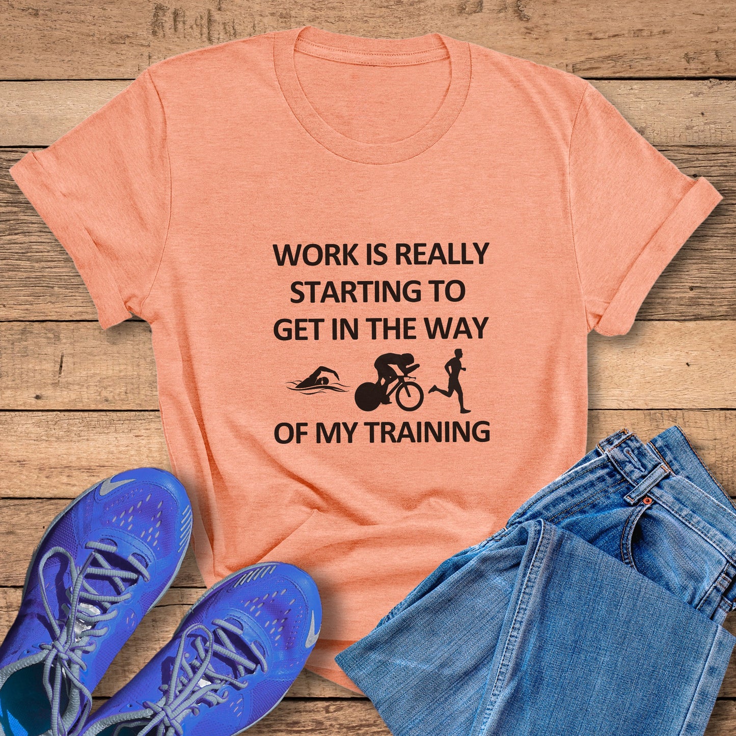 Work In The Way TRI Tee