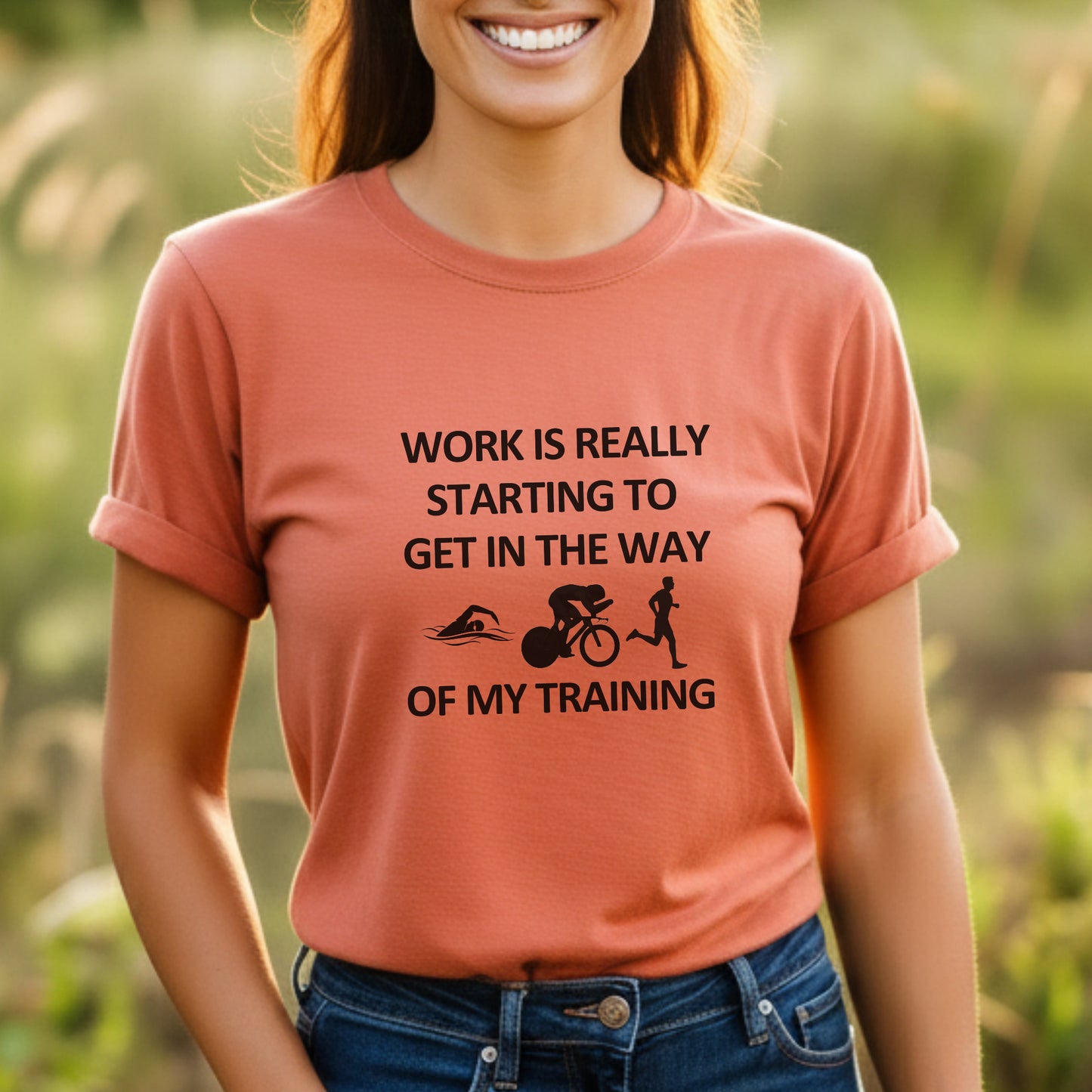 Work In The Way TRI Tee