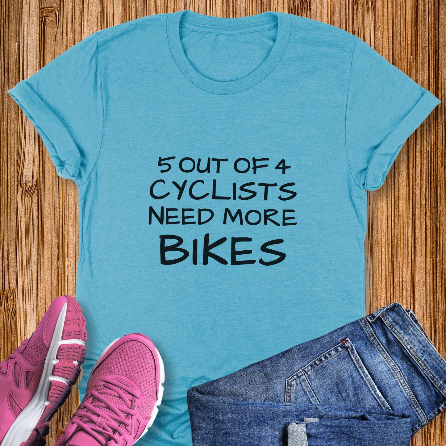 5 Out Of 4 Cyclists Tee