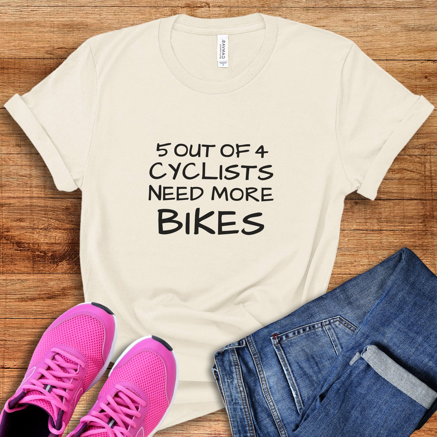 5 Out Of 4 Cyclists Tee