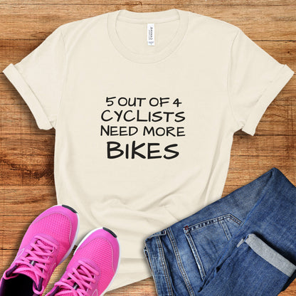 5 Out Of 4 Cyclists Tee