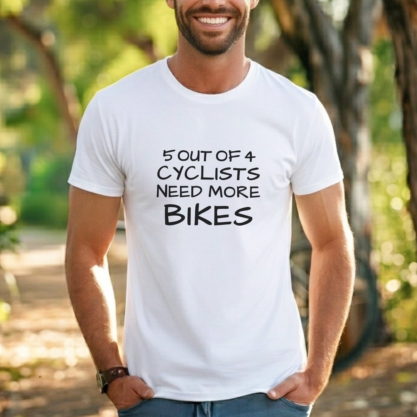 5 Out Of 4 Cyclists Tee