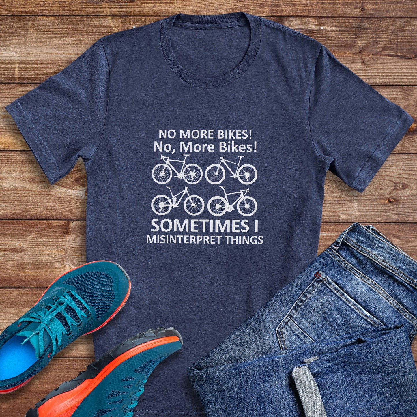 No, More Bikes! Tee