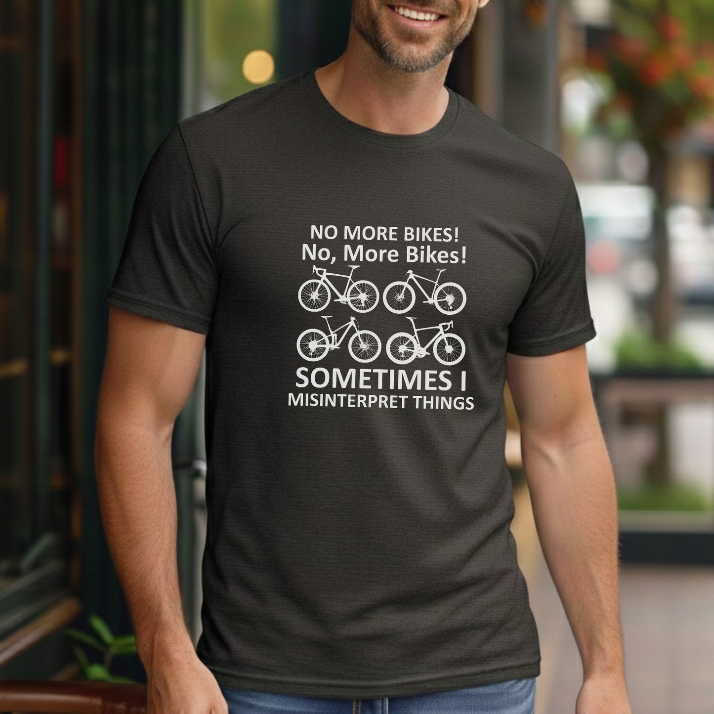 No, More Bikes! Tee