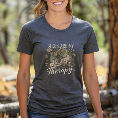 Bikes Are My Therapy Tee
