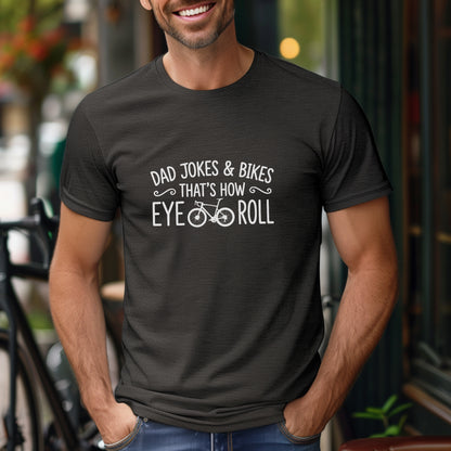 Dad Jokes Road Bike Tee