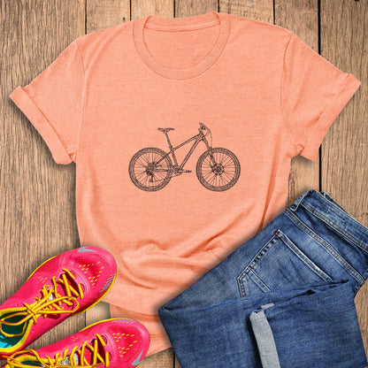 Line Art Hardtail Tee