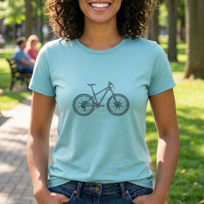 Line Art Hardtail Tee