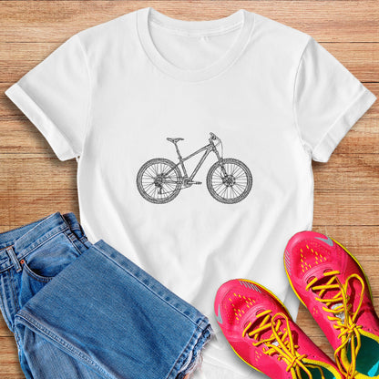 Line Art Hardtail Tee