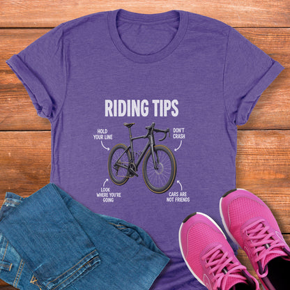 Road Riding Tips Tee