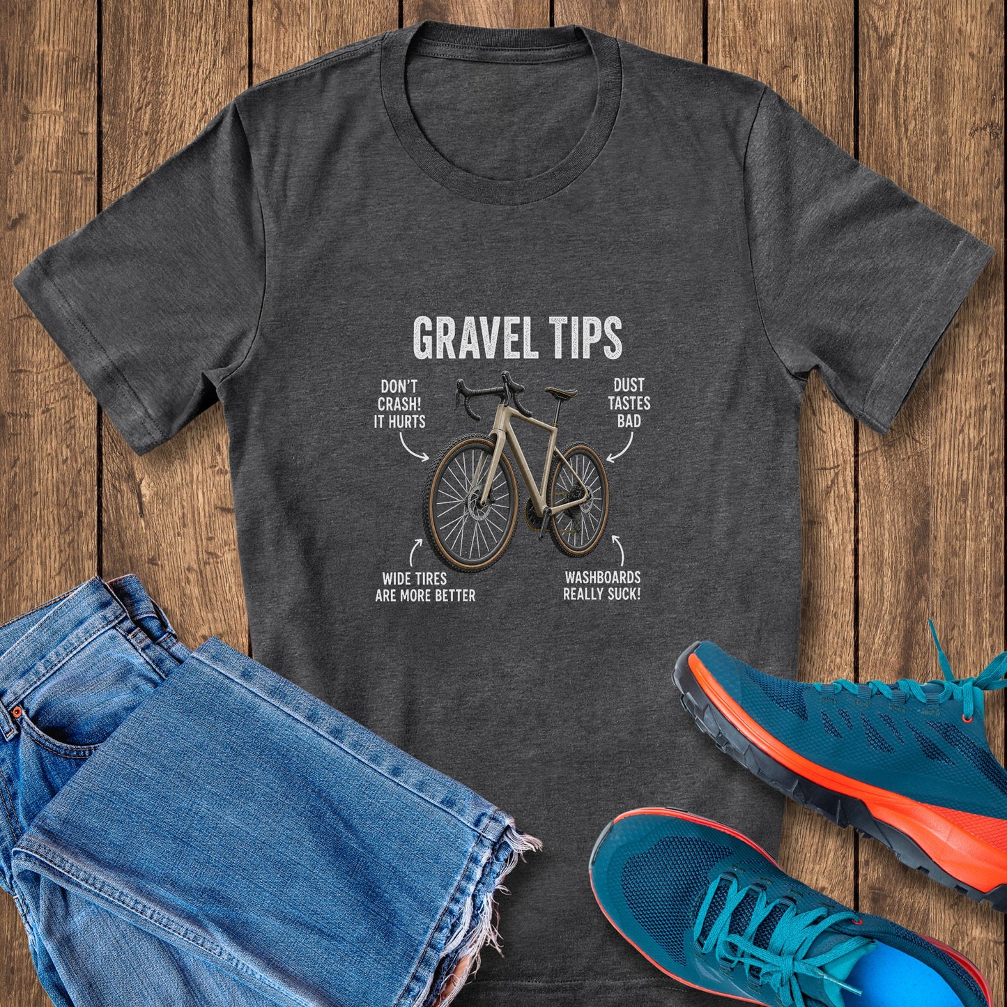 Road Riding Tips Tee