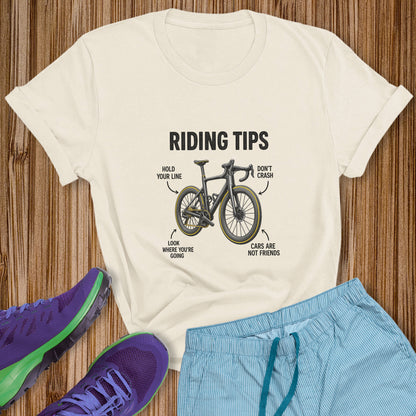 Road Riding Tips Tee