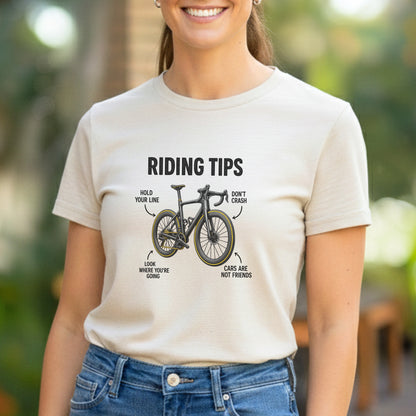 Road Riding Tips Tee