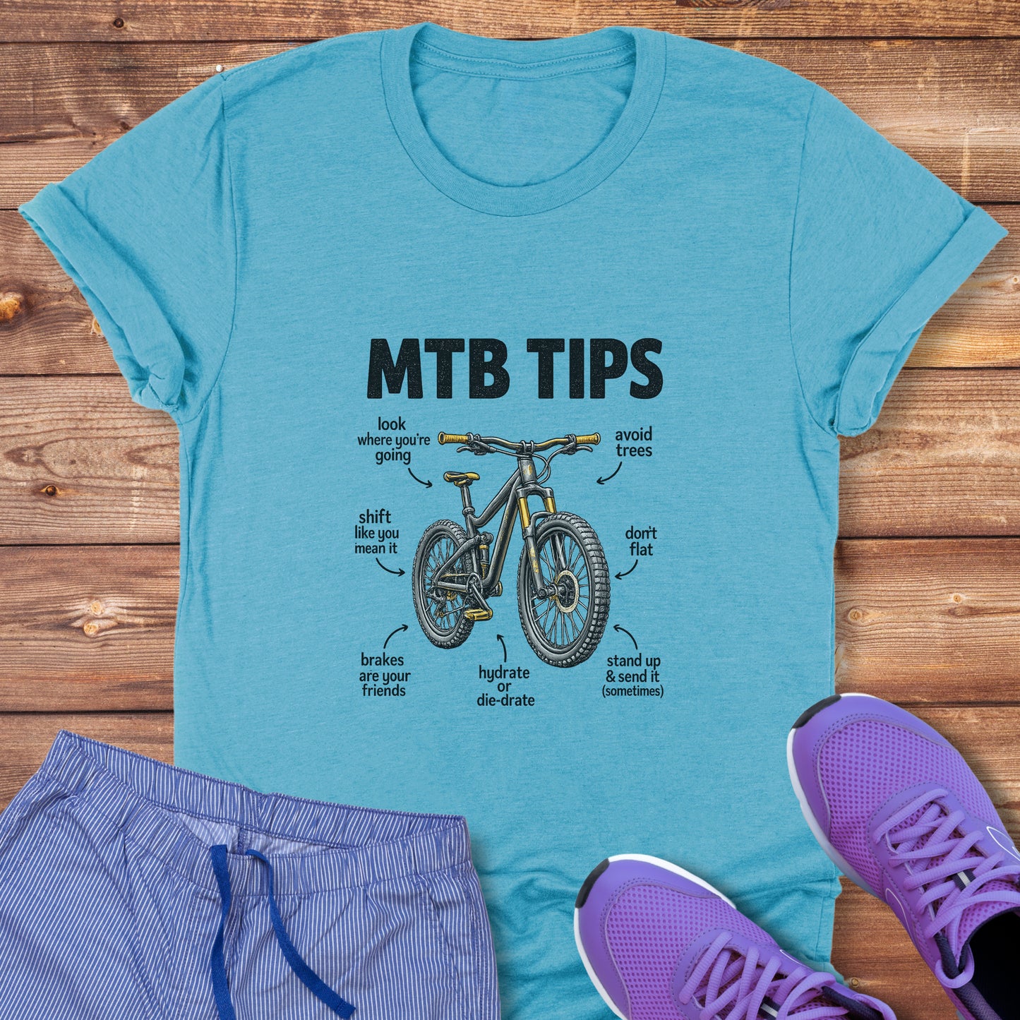 6 MTB Tips Tee