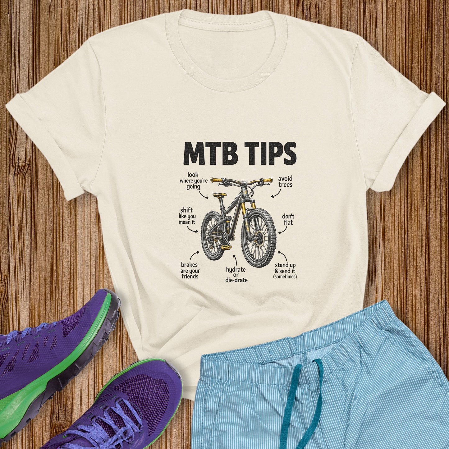 6 MTB Tips Tee