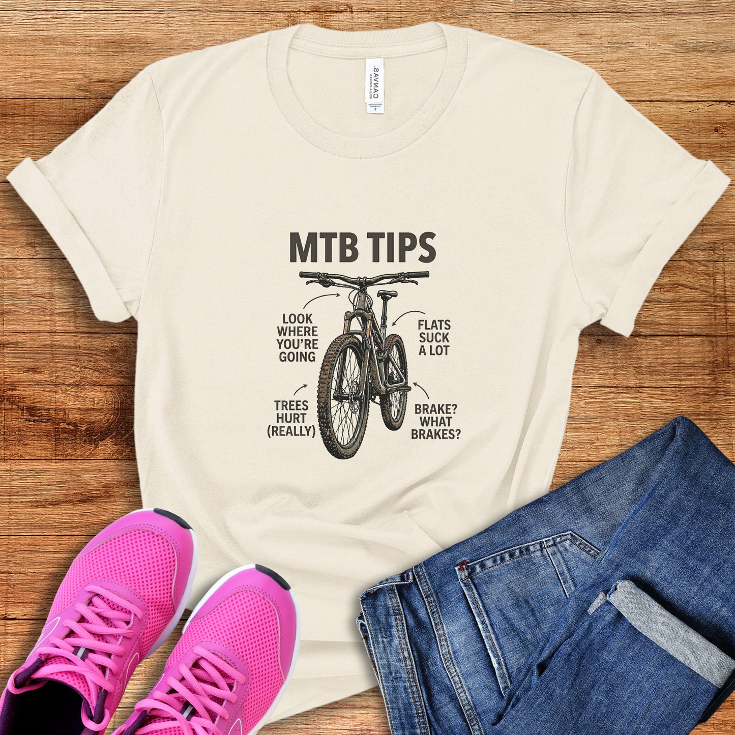 4 MTB Tips Tee