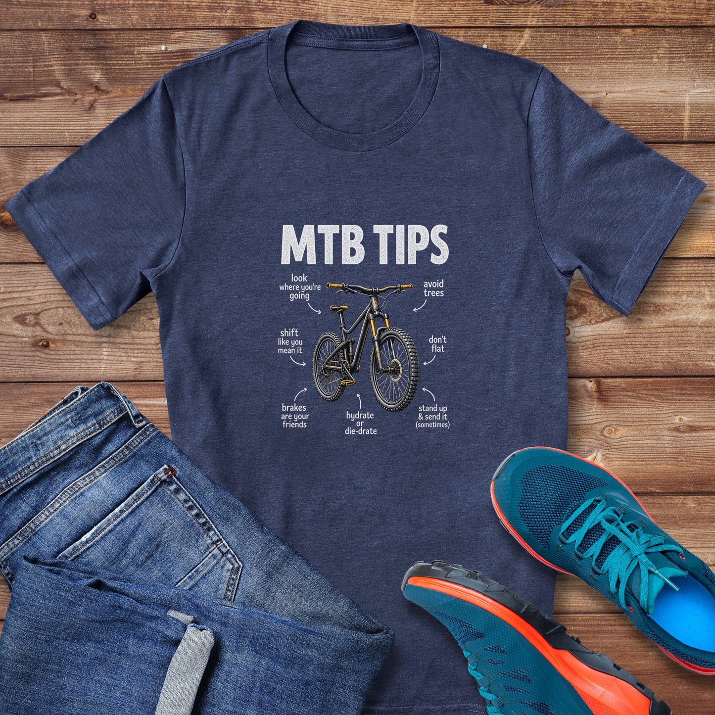 6 MTB Tips Tee