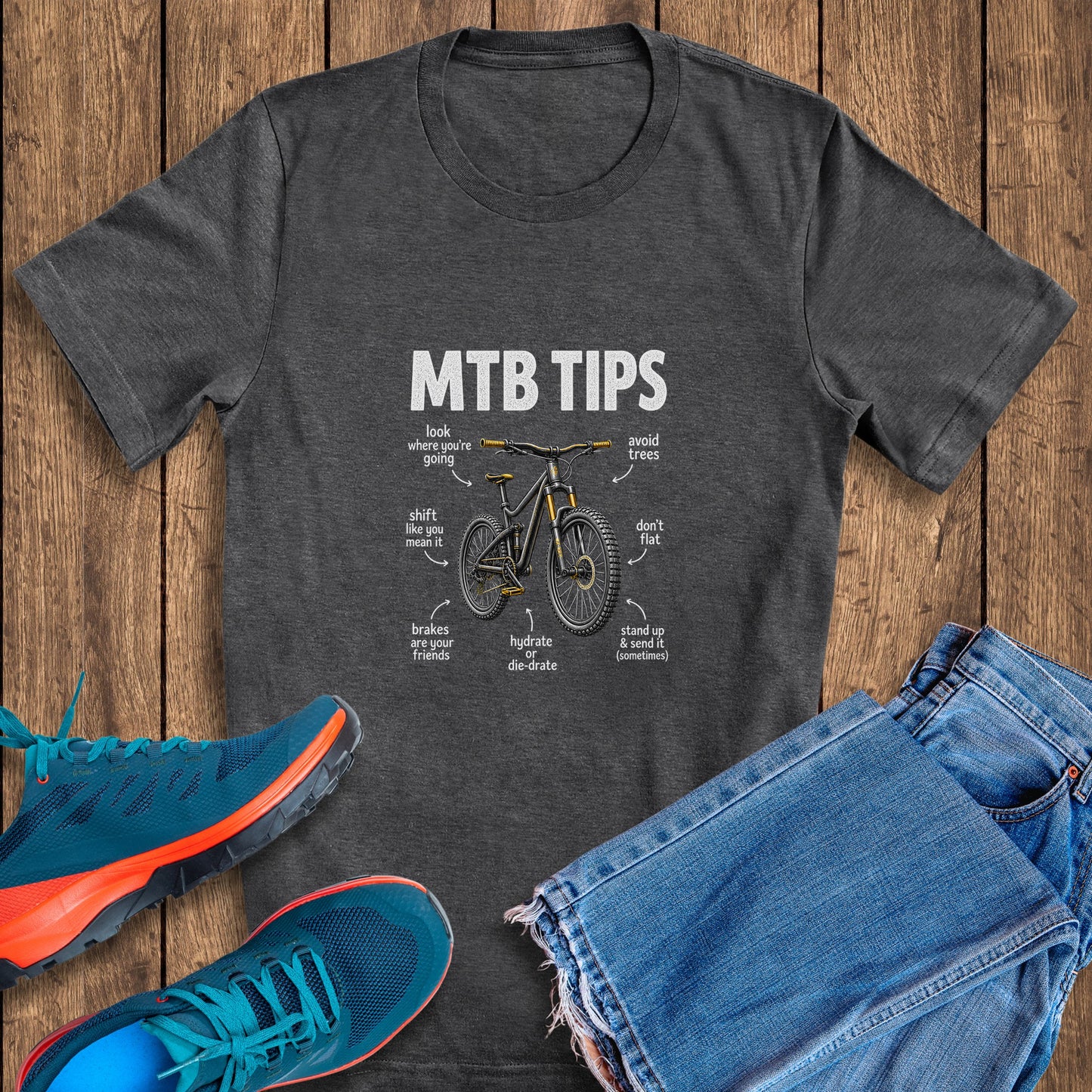 6 MTB Tips Tee