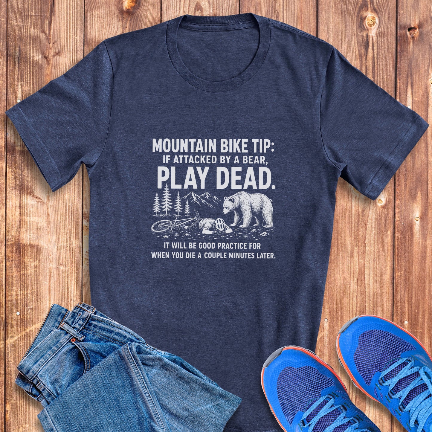 Bear Attack MTB Tip Tee