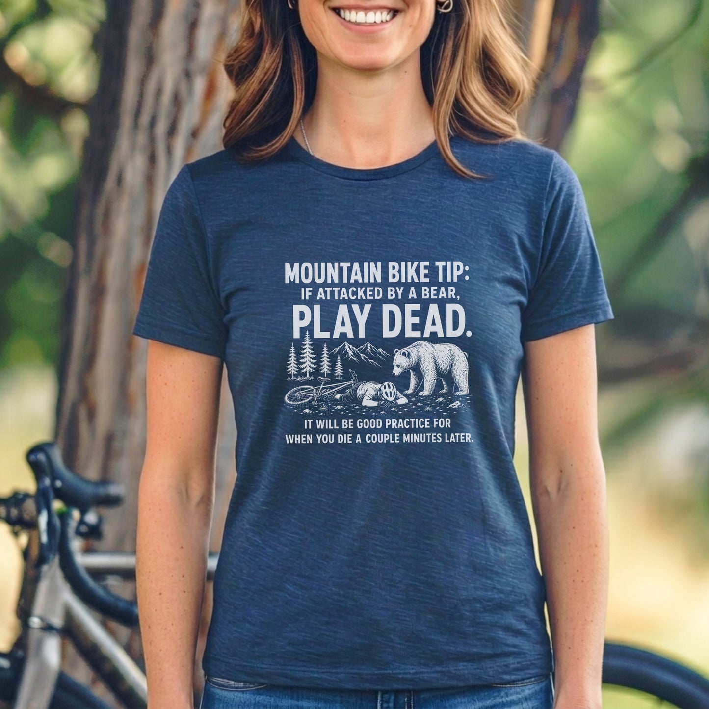 Bear Attack MTB Tip Tee