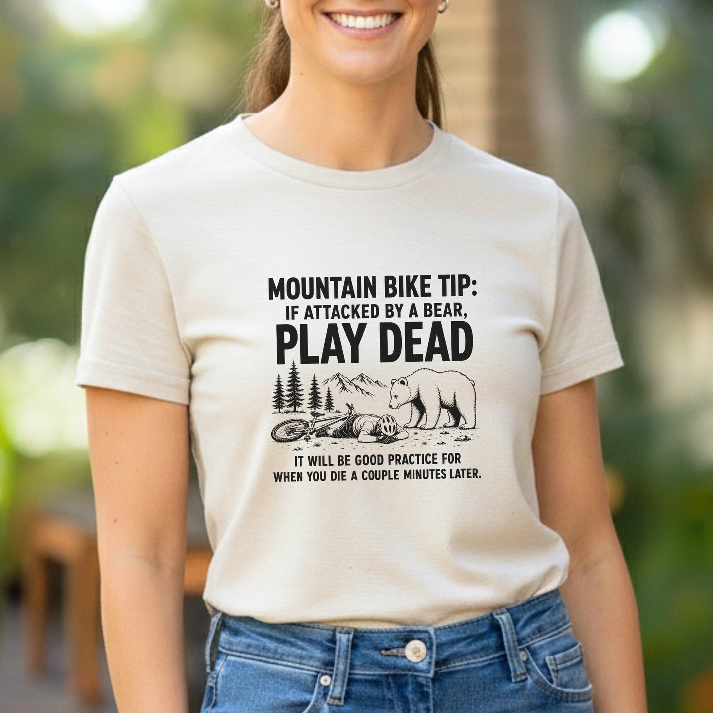 Bear Attack MTB Tip Tee