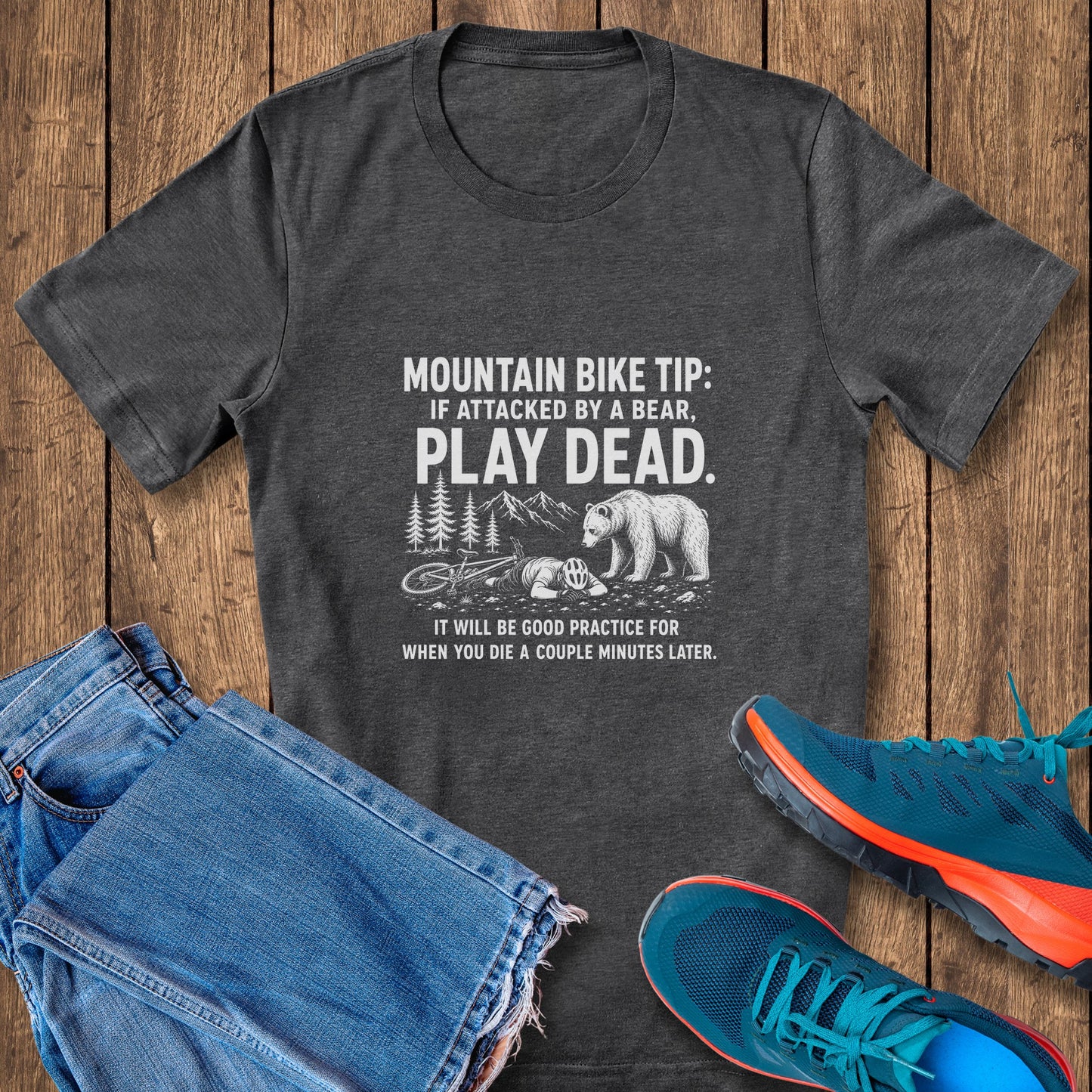Bear Attack MTB Tip Tee