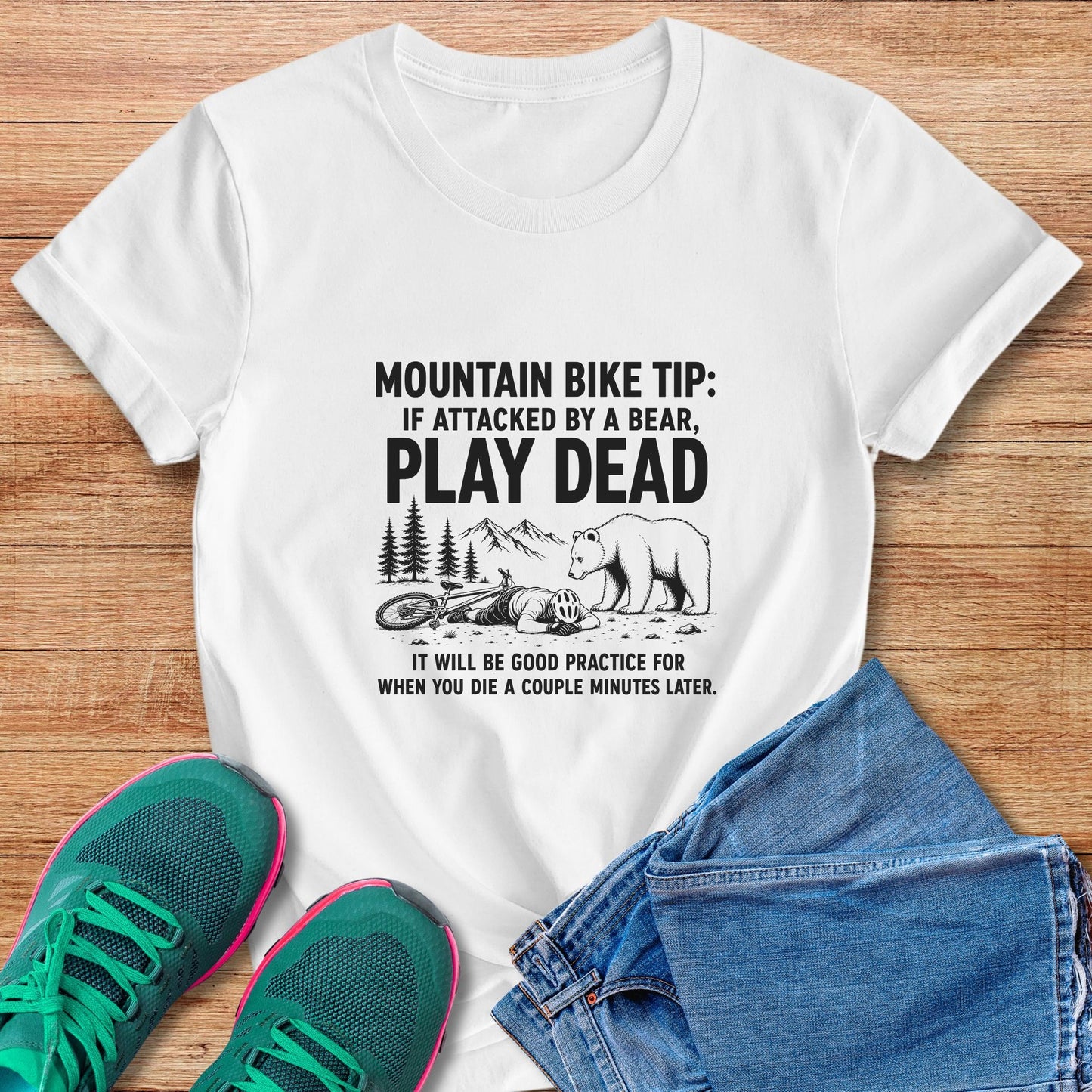 Bear Attack MTB Tip Tee