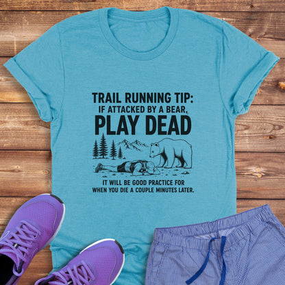 Bear Attack Run Tip Tee