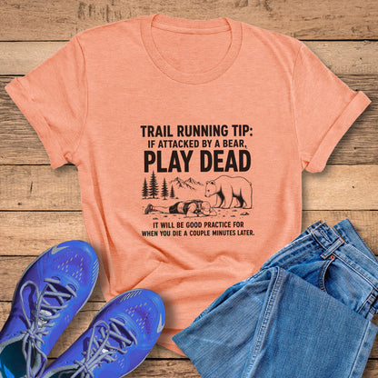 Bear Attack Run Tip Tee