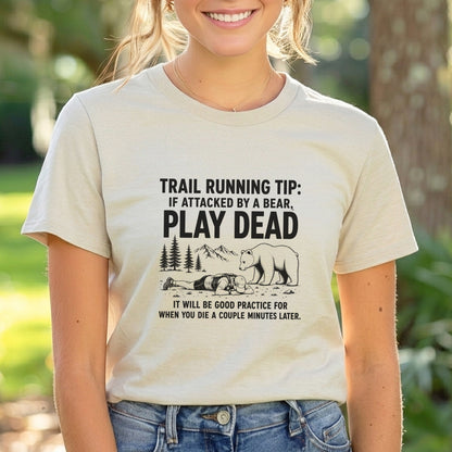 Bear Attack Run Tip Tee