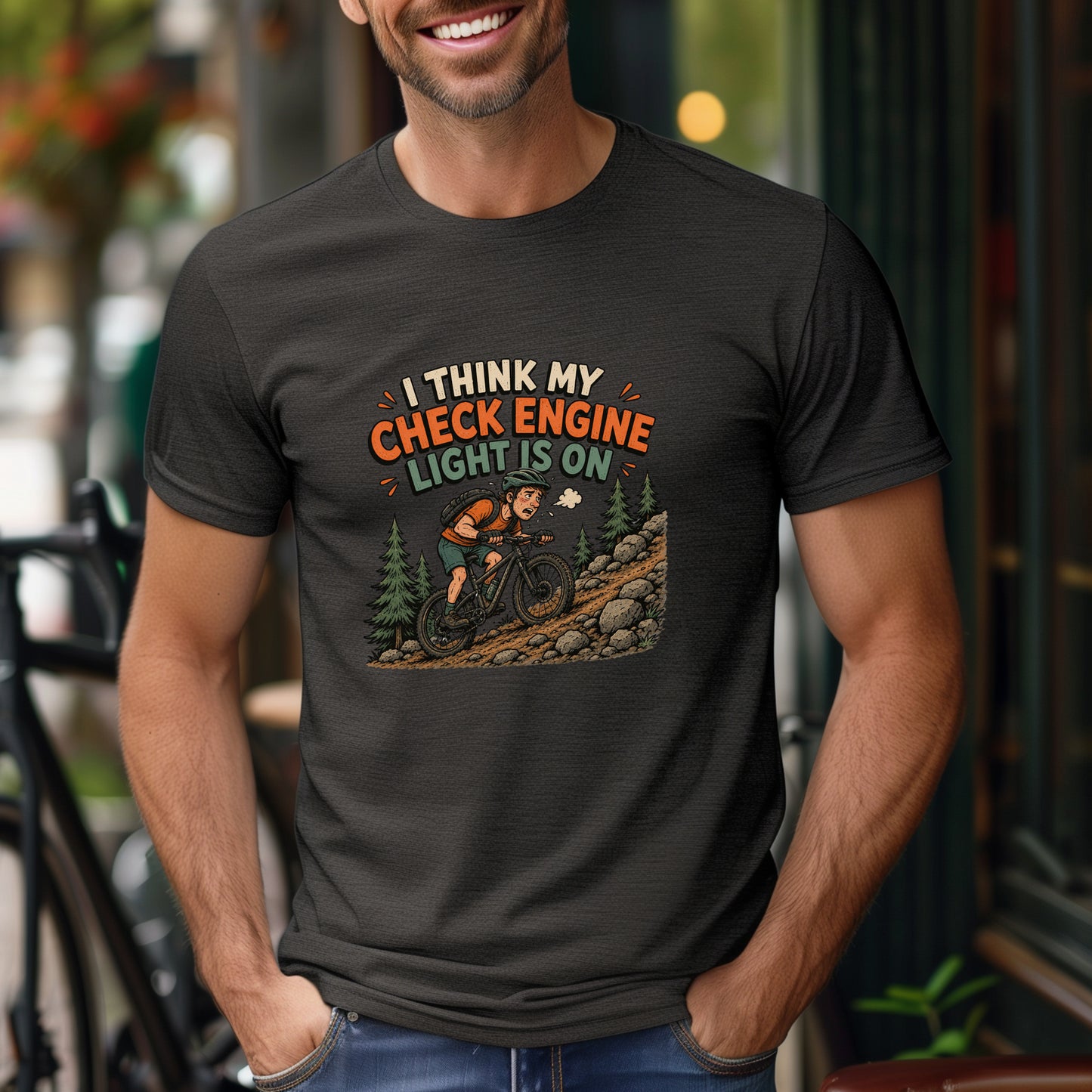 Check Engine MTB Male Tee