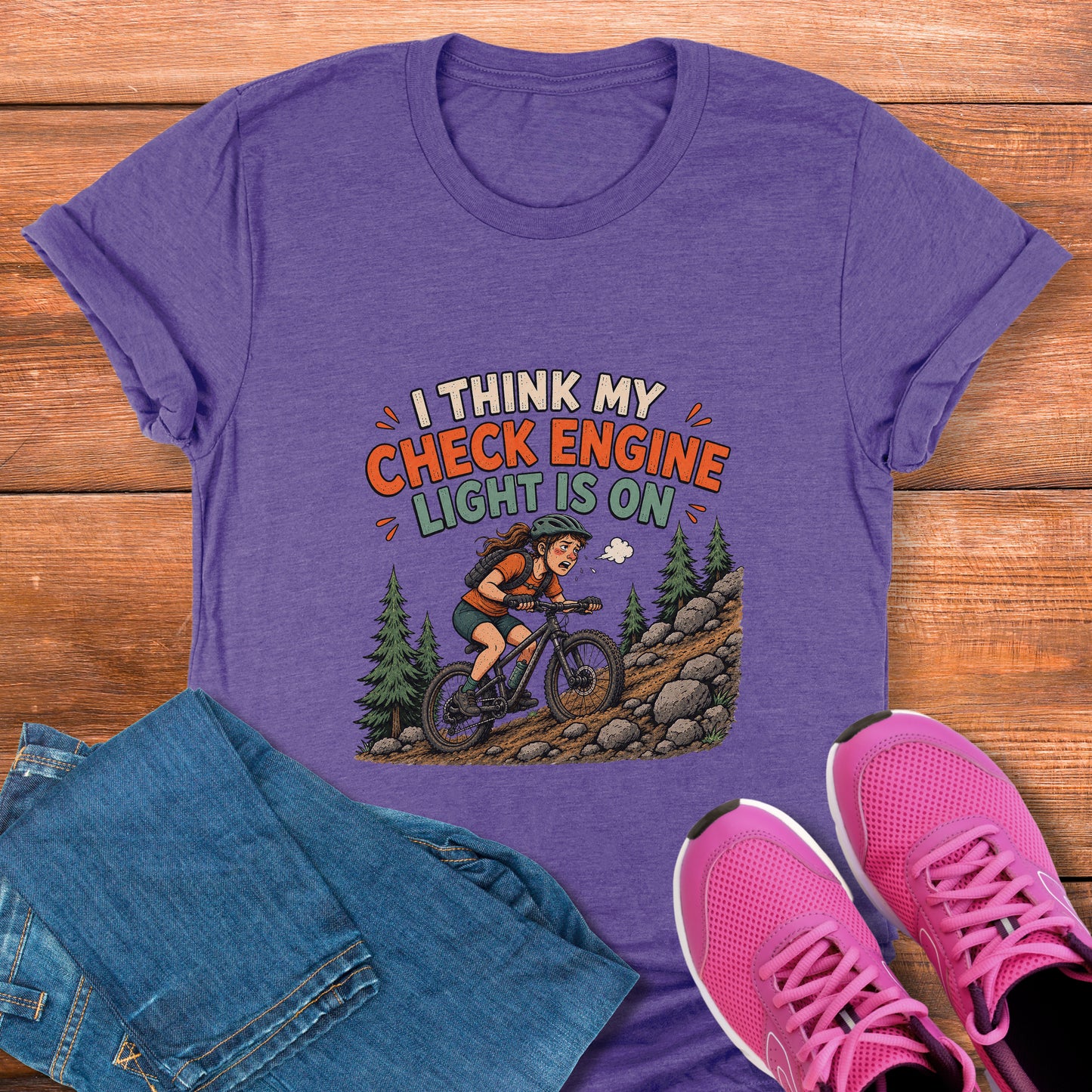 Check Engine MTB Female Tee