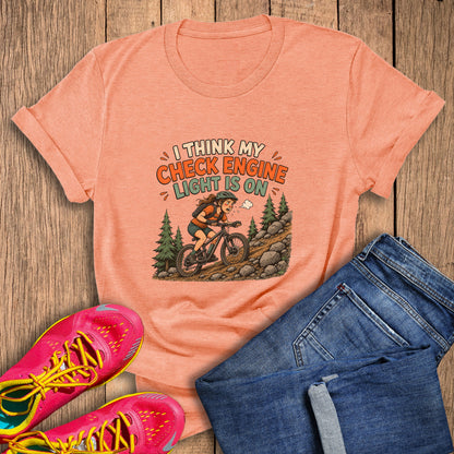 Check Engine MTB Female Tee